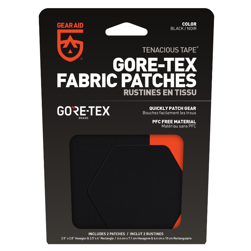 "GORE-TEX Patches: 2.5 HEX & 4"""" Rectangle """ - Click Image to Close